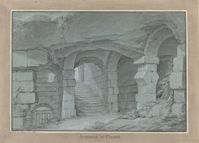 Vista del Coliseo de Charles Michel Ange Challe