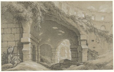 El Coliseo de Roma
Vista del Coliseo en Roma de Charles Michel Ange Challe
