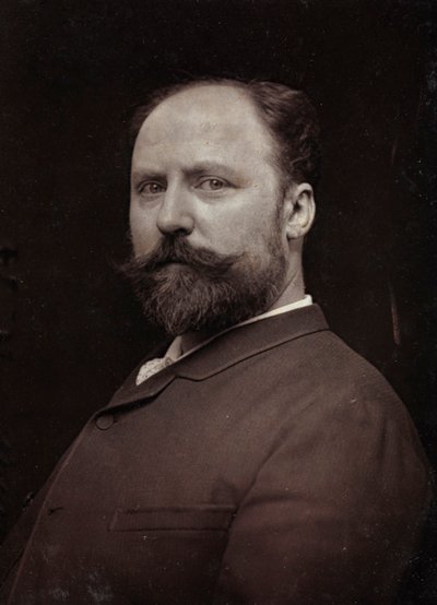 Album Artistique et Biographique, 5me année, Salon 1885; retrato del pintor francés Paul Louis Narcisse Grolleron (1848-1901) de Charles Michelez