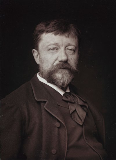 Album Artistique et Biographique, 5me année, Salon 1885; retrato del pintor francés Casimir Destrem de Charles Michelez