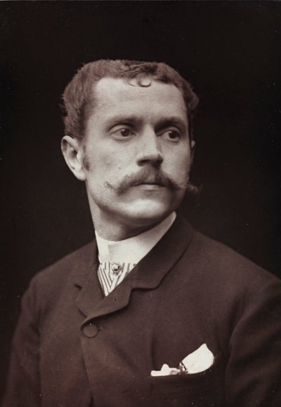 Album Artistique et Biographique, 6me année, Salon 1885; retrato del artista Louis Fernandez Pelez De Cordova de Charles Michelez
