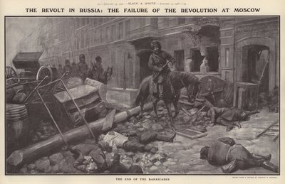 La revuelta en Rusia: El fracaso de la revolución en Moscú de Charles Mills (after) Sheldon