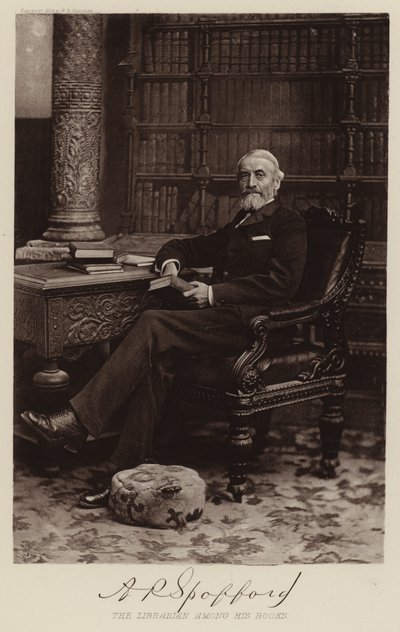 Bibliotecario Spofford (fotograbado) de Charles Milton Bell