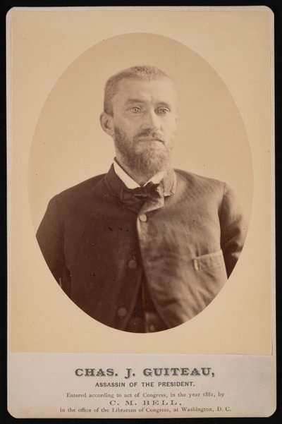 Retrato de Charles Julius Guiteau de Charles Milton Bell
