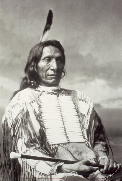 Jefe Red Cloud (1822-1909) 1880 de Charles Milton Bell