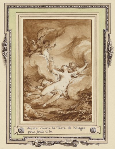Júpiter Cubre la Tierra de Nubes para Disfrutar de Io de Charles Monnet