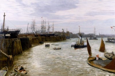 Blackwall, 1872 de Charles Napier Hemy