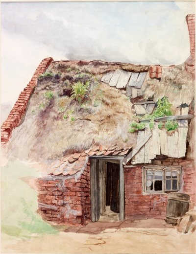 Cabaña de pescador de Charles Napier Hemy