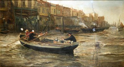 ¡Hogar al fin! de Charles Napier Hemy