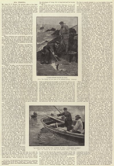 Pesca en el mar de Charles Napier Hemy
