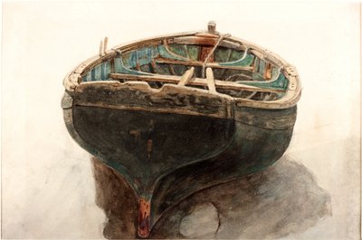 Estudio de un bote de Charles Napier Hemy