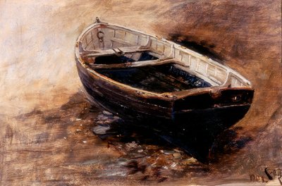 Estudio de un bote, 1901 de Charles Napier Hemy