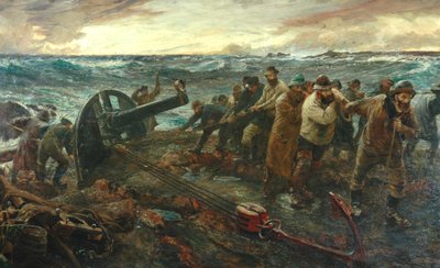 El naufragio, 1898-1901 de Charles Napier Hemy