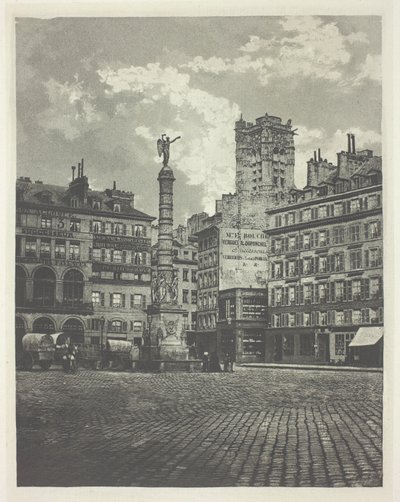 París, Place de Châtelet de Charles Nègre