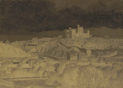 Castillo de Vallambrosa, Cannes,c. 1852 (foto) de Charles Nègre