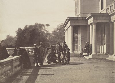 [Lord Brougham y su Familia, Cannes], 1862 de Charles Nègre