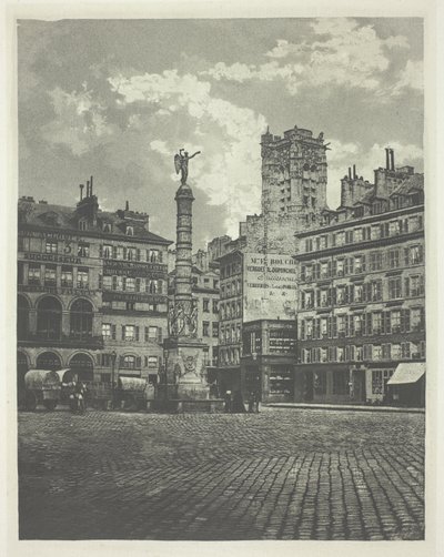 París, Place de Châtelet de Charles Nègre