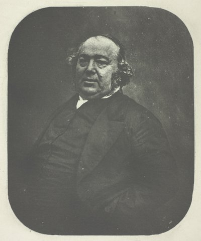 Retrato de Jules Janin según Nadar, c. 1857, impreso 1982 de Charles Nègre