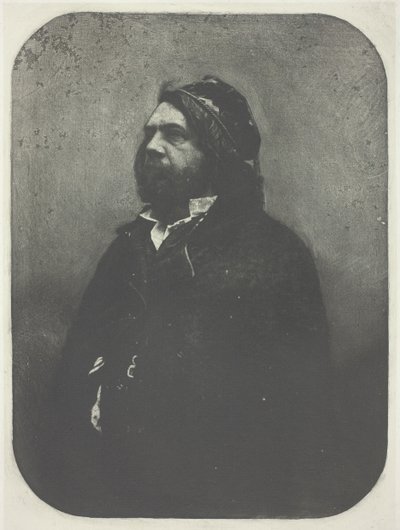 Retrato de Théophile Gautier según Nadar de Charles Nègre