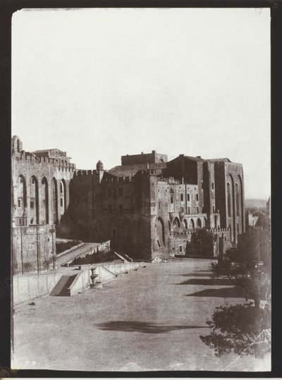 Palacio del Papa, Aviñón de Charles Nègre