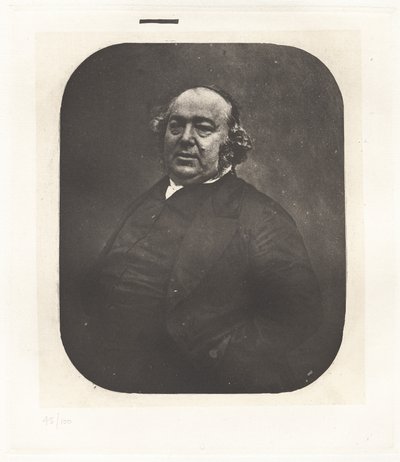 Plancha IX – Retrato de Jules Janin, por Nadar de Charles Nègre, Nadar, André Jammes