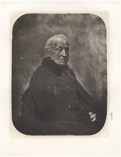 Placa X – Retrato del príncipe Adam Georges Czartorisky, por Nadar de Charles Nègre, Nadar, André Jammes