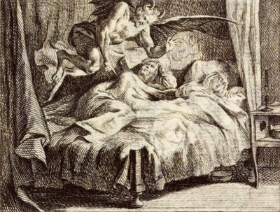 El anillo de Hans Carvel de Charles Nicolas Cochin