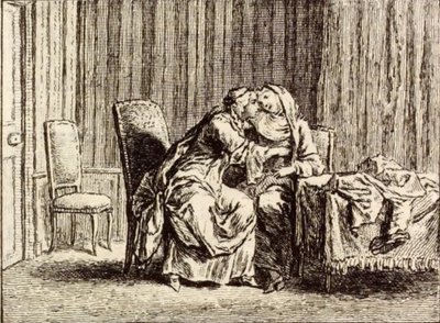 La costurera de Charles Nicolas Cochin
