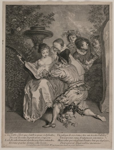 El novelista de Charles Nicolas Cochin