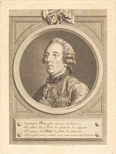 Louis César de La Baume-le-Blanc de Charles Nicolas Cochin II