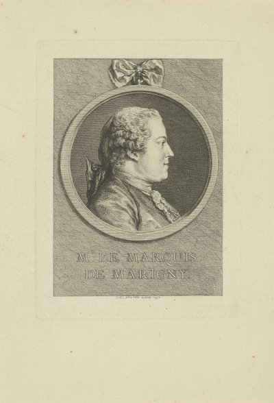 Abel-François Poisson de Vandières, marqués de Marigny de Charles Nicolas Cochin the younger