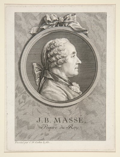 Retrato de Jean-Baptiste Masse de Charles Nicolas Cochin the younger