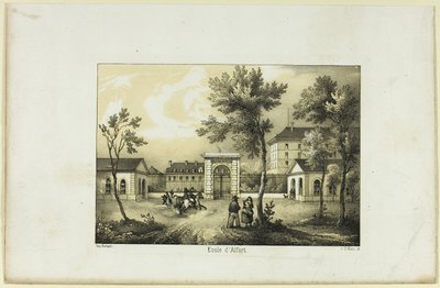 Escuela Alfort de Charles Nicolas Lemercier