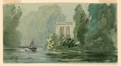 Paisaje Imaginario de Charles Nicolas Ransonnette