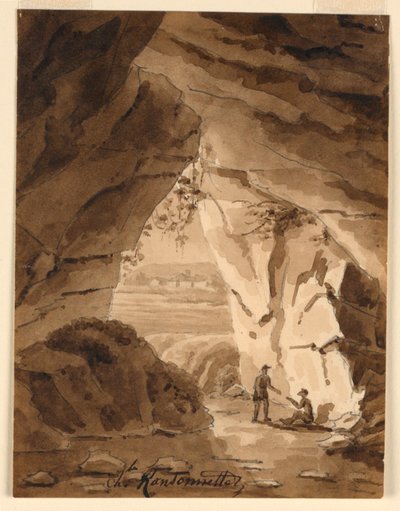 En una cueva de Charles Nicolas Ransonnette
