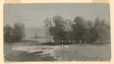 Paisaje de Charles Nicolas Ransonnette