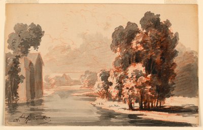 Paisaje de Charles Nicolas Ransonnette