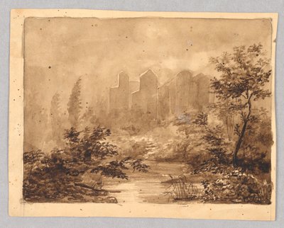 Paisaje de Charles Nicolas Ransonnette