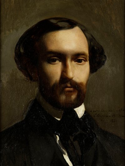 Retrato del compositor Charles Gounod 1818-1893, 1841 de Charles Octave Blanchard