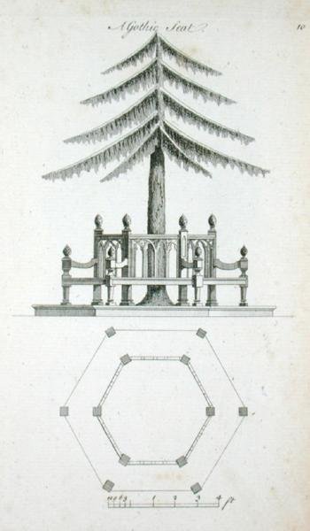 Un asiento gótico, de 