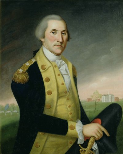 George Washington en Princeton de Charles P. & Peale Charles W. (1741 1827) Polk