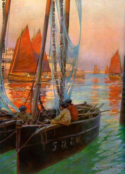 Barcos de Pesca de Brest de Charles Padday