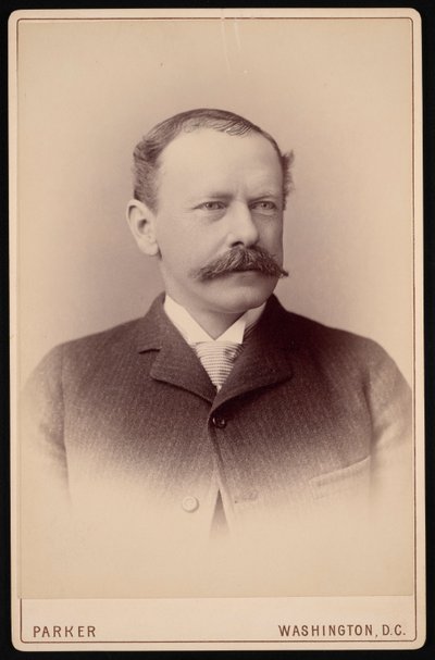 Retrato del Dr. James Milton Flint 1838-1919, entre 1887 y 1904 de Charles Parker