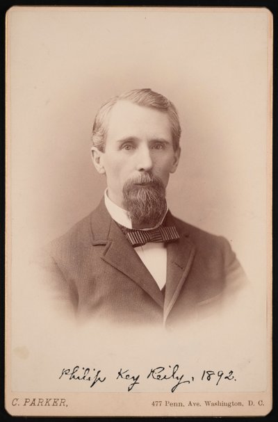 Retrato de Philip Key Reily 1829-1910, 1892 de Charles Parker