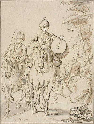 Jinetes orientales de Charles Parrocel