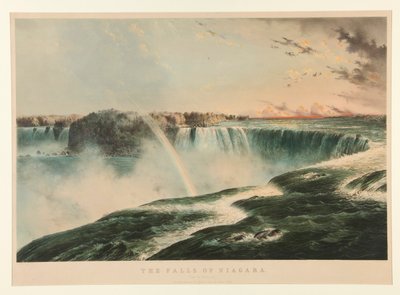Las Cataratas del Niágara desde el lado de Canadá de Charles Parsons