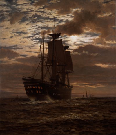 El último buque de tropas indias, HMS 