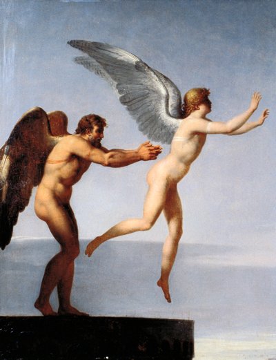 Dédalo e Ícaro de Charles Paul Landon