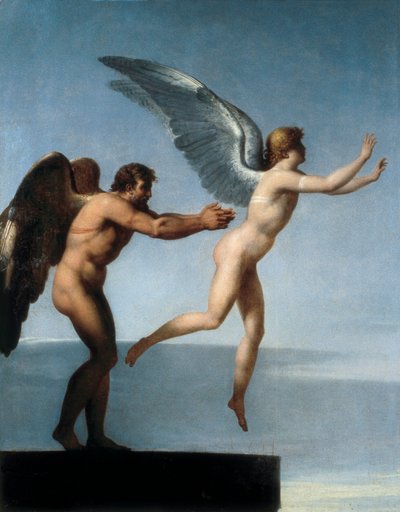 Dédalo e Ícaro de Charles Paul Landon