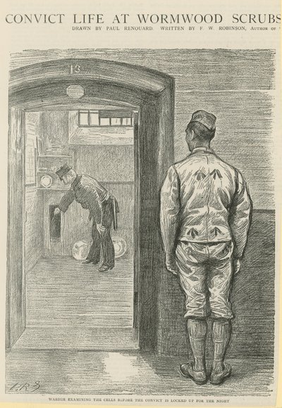 Vida de Convicto en Wormwood Scrubs de Charles Paul Renouard